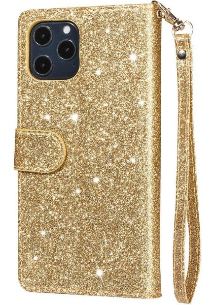 IPhone 11 Pro Için Fermuar Cep Durumda Kart Tutucu Glitter Cüzdan Kılıf Pu (Yurt Dışından) fiyatları