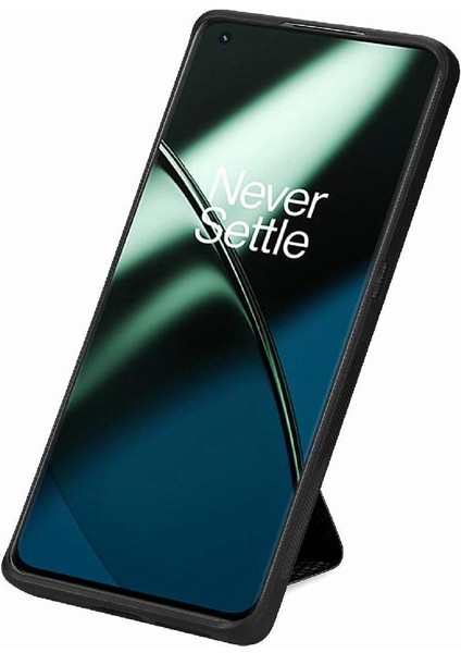 Oneplus 11 Için Kılıf Kart Sahibi Standı Fonksiyonu Manyetik Tasarım Braketi (Yurt Dışından)