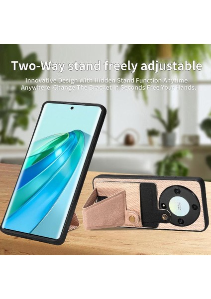Onur X9A Standı Fonksiyonu Için Kılıf Braketi Cardholder Manyetik Tasarım (Yurt Dışından)