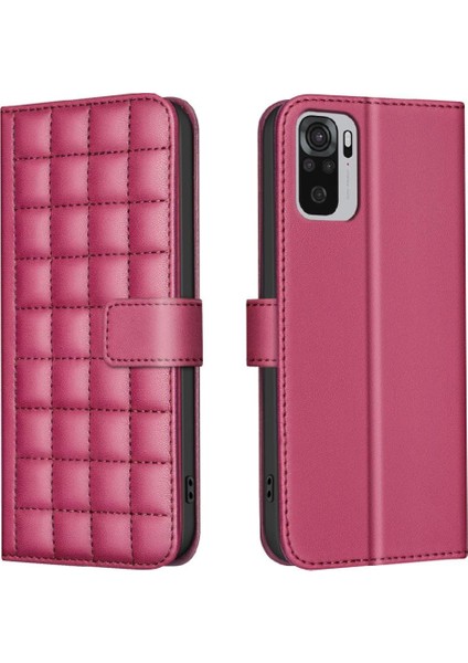 Xiaomi Redmi Not 10 Için Flip Case 4g Pu Deri Koruyucu Cüzdan Kart (Yurt Dışından)