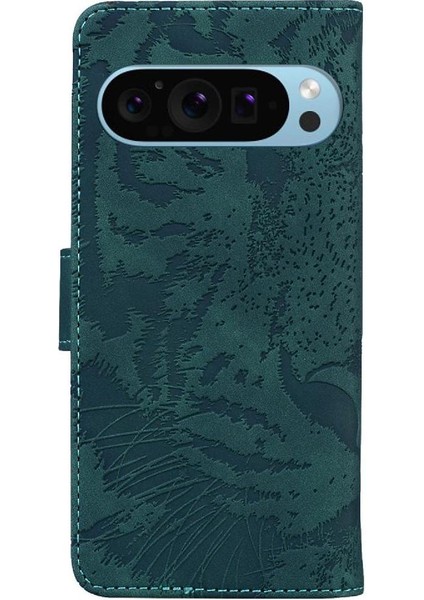 Google Piksel 9 Kickstand Koruyucu Kabartmalı Sevimli Kaplan Için Flip Case (Yurt Dışından) fırsatları