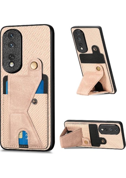 Onur Için Kılıf 80 Pro Standı Fonksiyonu Cardholder Braketi Manyetik Tasarım (Yurt Dışından)