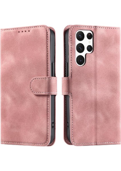Samsung Galaxy S23 Ultra Manyetik Bilek Kayışı Cüzdan Kart Pu Için Flip Case (Yurt Dışından) indirimleri