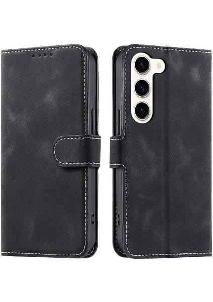 Samsung Galaxy S23 Için Flip Case Pu Deri Cüzdan Kart Yuvaları Manyetik (Yurt Dışından) indirimleri