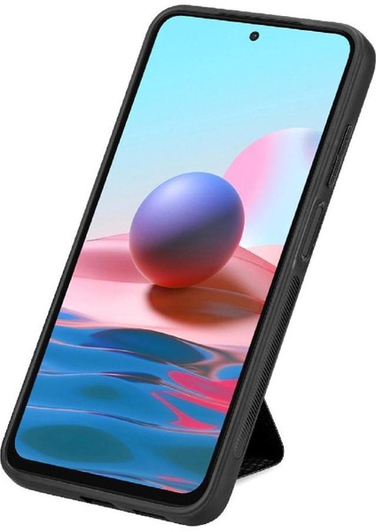 Xiaomi Redmi Not 10 Için Kılıf 4g Standı Fonksiyonu Cardholder Manyetik Tasarım (Yurt Dışından) indirimleri