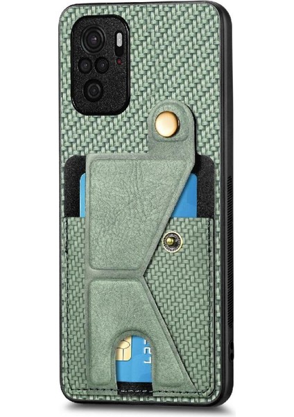 Xiaomi Redmi Not 10 Için Kılıf 4g Standı Fonksiyonu Cardholder Manyetik Tasarım (Yurt Dışından) indirimleri