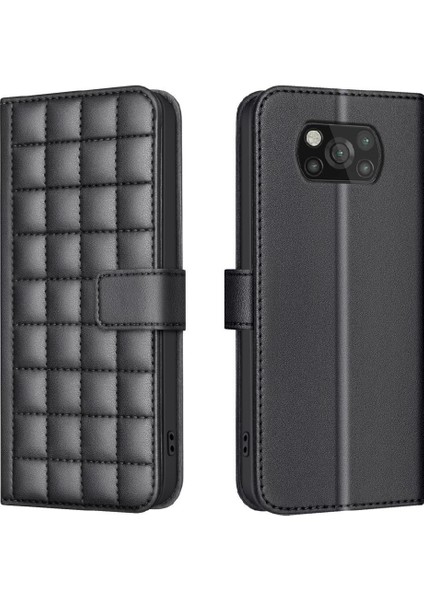 Xiaomi Poco X3 Nfc Koruyucu Pu Deri Cüzdan Iş Için Flip Case (Yurt Dışından)