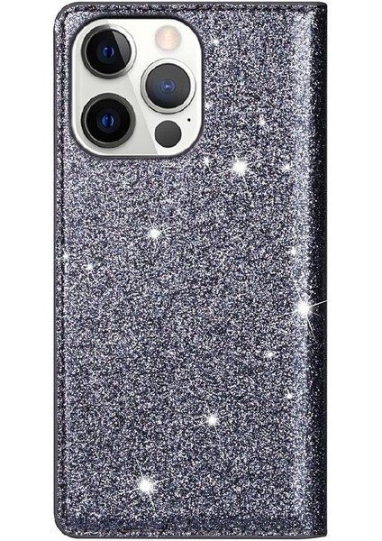 IPhone 13 Için Glitter Flip Case Pro Flip Case Cüzdan Kart Tutucu Manyetik (Yurt Dışından) indirimleri