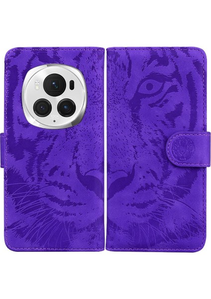 Onur Için Flip Case Sihirli 6 Pro Deri Cüzdan Kickstand Koruyucu Sevimli (Yurt Dışından)