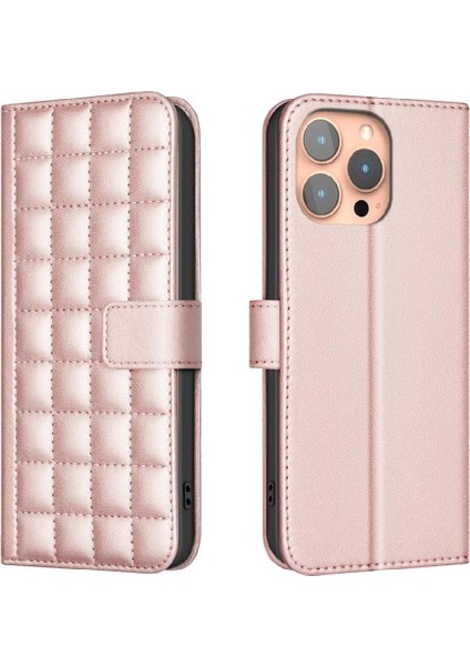 IPhone 13 Için Flip Case Pro Max Kart Yuvaları Tutucu Iş Basit Tarzı Pu (Yurt Dışından)