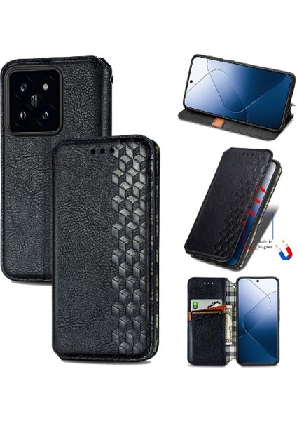 Xiaomi 14T Pro Flip Kapak Kılıf Için Kılıf Zarif Iş Moda (Yurt Dışından) indirimleri