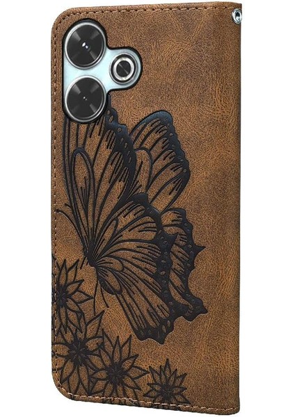 Xiaomi Poco M6 4g Için Flip Case Deri Cüzdan Kickstand Koruyucu Büyük (Yurt Dışından) fırsatları