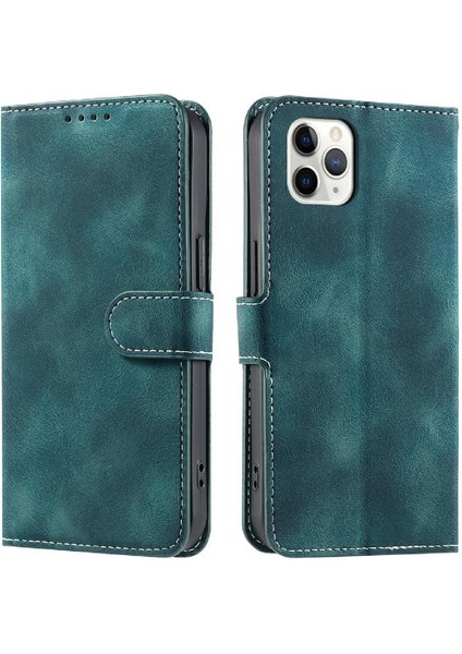 IPhone 11 Için Flip Case Pro Max Manyetik Pu Deri Bilek Kayışı Kickstand (Yurt Dışından) indirimleri