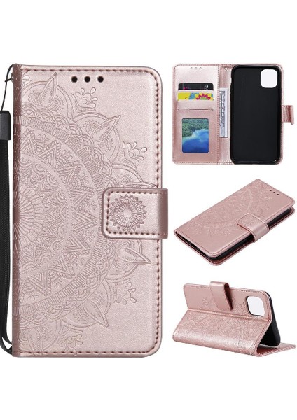 Xiaomi Poco M6 4g Için Flip Case Pu Deri Kickstand Cüzdan Kılıf Totem (Yurt Dışından)