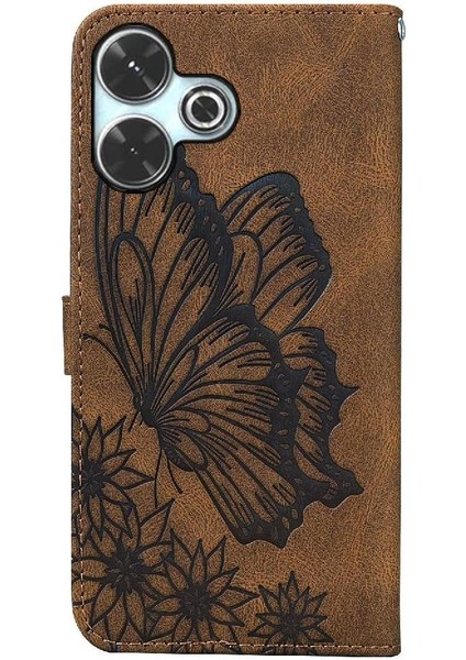 Xiaomi Poco M6 4g Için Flip Case Cüzdan Manyetik Closu Pu Deri Büyük Kart (Yurt Dışından) fiyatları