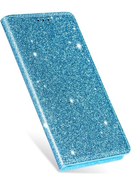 Xiaomi Redmi Not 13 Için Glitter Flip Case 4g Manyetik Kapatma Pu Deri (Yurt Dışından)