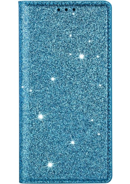 Glitter Flip Case IPhone 15 Pro Max Flip Case Cüzdan Kart Tutucu Pu (Yurt Dışından)
