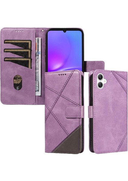 Colorful Shop Elmas Dikiş Yüksek Kaliteli Telefon ile Samsung Galaxy A06 Için Flip Case (Yurt Dışından)