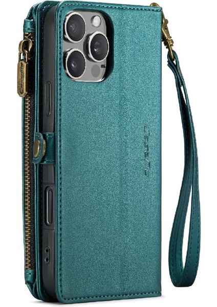 Colorful Shop IPhone 16 Için Crossbody Durumda Pro Max Rfıd Engelleme Durumda Cüzdan Kart Tutucu (Yurt Dışından)