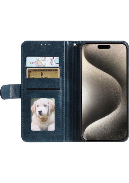 Xiaomi Poco M6 4g 6 Kart Yuvaları Için Flip Case Pu Deri Cüzdan Kickstand (Yurt Dışından) fırsatları