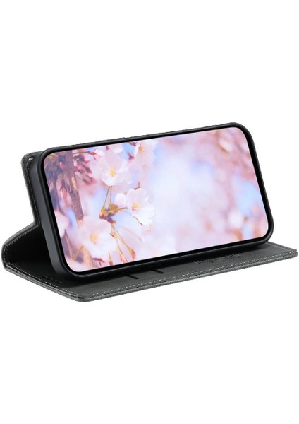 Colorful Shop Xiaomi Poco M6 4g Için Flip Case Darbeye Kapak Kapak Yan Toka Pu (Yurt Dışından)