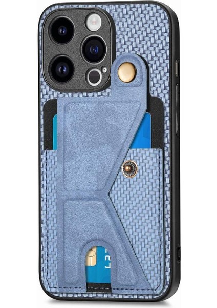 IPhone 15 Için Kılıf Pro Standı Fonksiyonu Kart Sahibi Manyetik Tasarım Braketi (Yurt Dışından) fiyatları