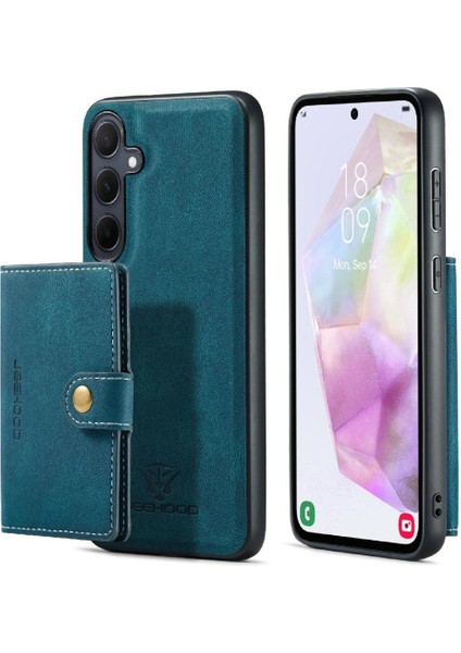 Samsung Galaxy A35 Kart Sahibi Ayrılabilir Manyetik Tasarım Standı (Yurt Dışından)