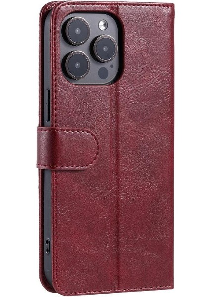 Xiaomi Poco M6 4g 6 Kart Yuvaları Için Flip Case Pu Deri Cüzdan Kickstand (Yurt Dışından) modelleri