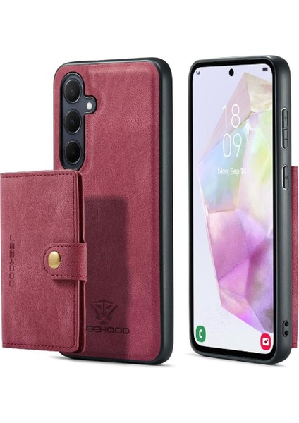 Samsung Galaxy A35 Kart Sahibi Ayrılabilir Manyetik Tasarım Standı (Yurt Dışından) modelleri