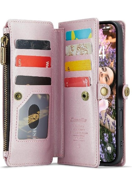 IPhone 16 Için Crossbody Durumda Pro Max Rfıd Engelleme Durumda Cüzdan Kart Tutucu (Yurt Dışından) fırsatları