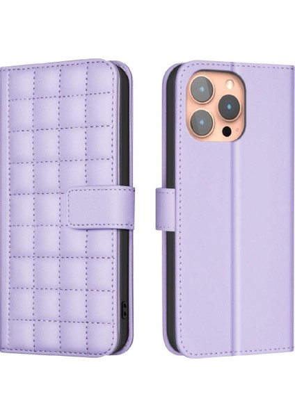 IPhone 15 Için Flip Case Pro Cüzdan Iş Basit Tarzı Pu Deri Kart (Yurt Dışından)