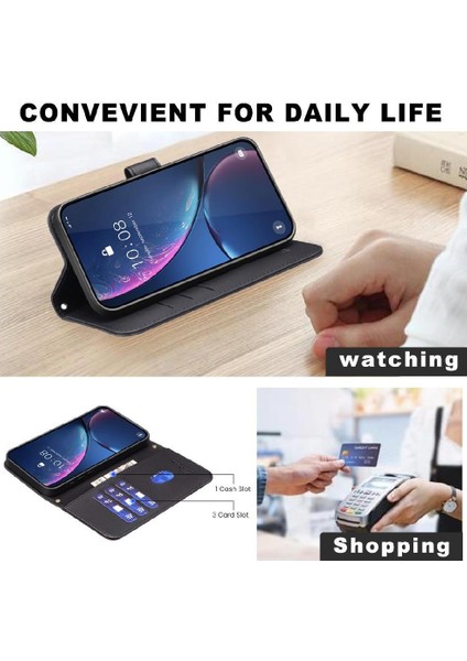 Xiaomi Redmi Not 12 Için Flip Case Pro Artı Pu Deri Iş Basit (Yurt Dışından)