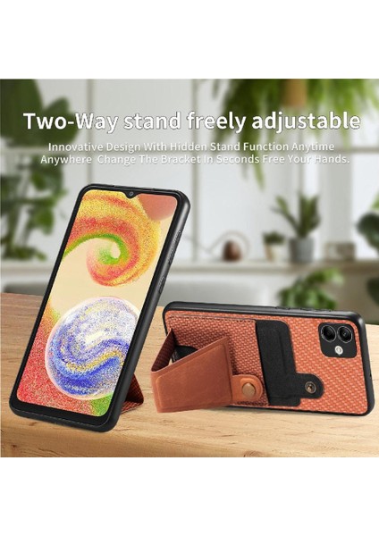 Samsung Galaxy A04 4g Manyetik Tasarım Standı Fonksiyonu Braketi (Yurt Dışından) indirimleri