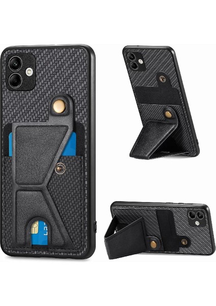 Samsung Galaxy A04 4g Manyetik Tasarım Standı Fonksiyonu Braketi (Yurt Dışından)