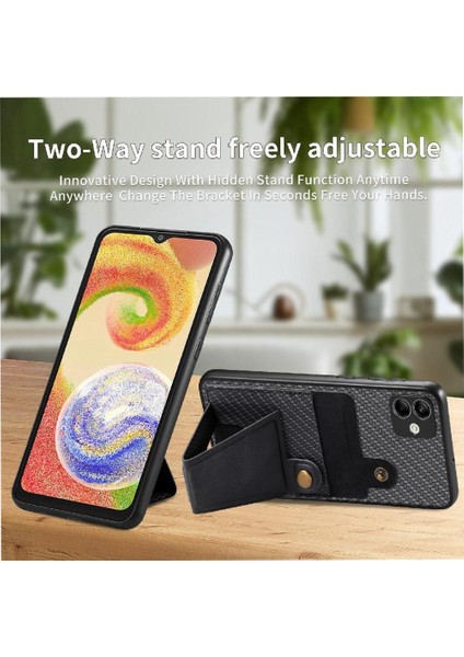 Samsung Galaxy A04 4g Manyetik Tasarım Standı Fonksiyonu Braketi (Yurt Dışından) indirimleri