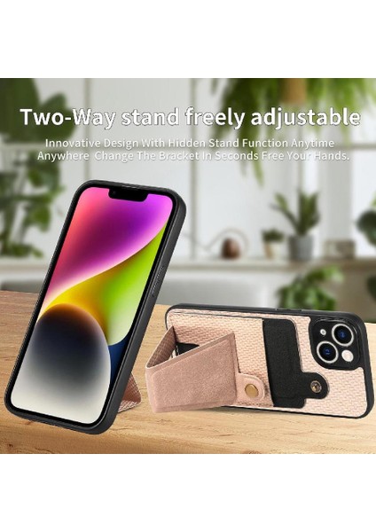 IPhone 14 Için Kılıf Standı Fonksiyonu Manyetik Tasarım Kart Sahibi Braketi (Yurt Dışından) fırsatları
