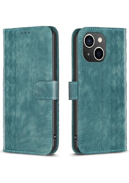 IPhone 15 Için Flip Case Çok Renkli Cüzdan Iş Deri Çanta Kartı (Yurt Dışından)