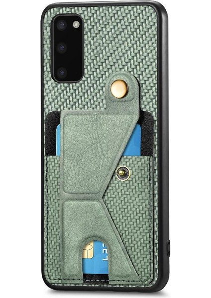 Samsung Galaxy S20 Braket Manyetik Tasarım Standı Fonksiyonu Için Kılıf (Yurt Dışından) fırsatları