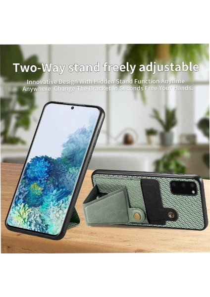 Samsung Galaxy S20 Braket Manyetik Tasarım Standı Fonksiyonu Için Kılıf (Yurt Dışından) indirimleri