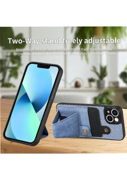 IPhone 13 Için Kılıf Kart Sahibi Braketi Manyetik Tasarım Standı Fonksiyonu (Yurt Dışından) modelleri