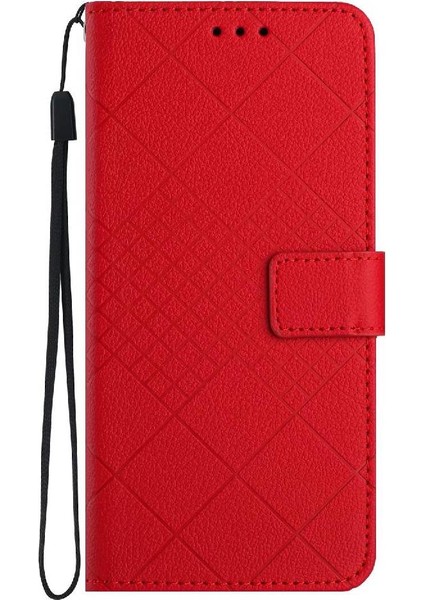 Samsung Galaxy A06 Için Flip Case Kart Yuvası Standı Cüzdan Pu Deri Kapak (Yurt Dışından)