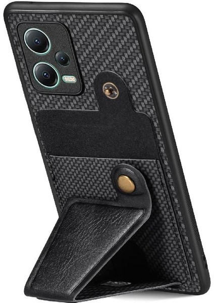 Xiaomi Redmi Not 12 5g Için Kılıf Braketi Cardholder Manyetik Tasarım Standı (Yurt Dışından) modelleri