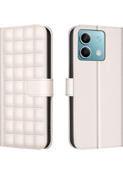 Xiaomi Redmi Not 13 Için Flip Case 4g Kart Yuvaları Tutucu Pu Deri Basit (Yurt Dışından)
