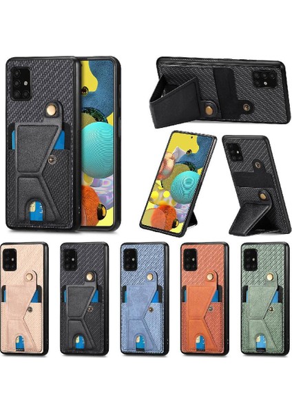 Samsung Galaxy A51 5g Için Kılıf Braketi Manyetik Tasarım Cardholder Standı (Yurt Dışından) fiyatları