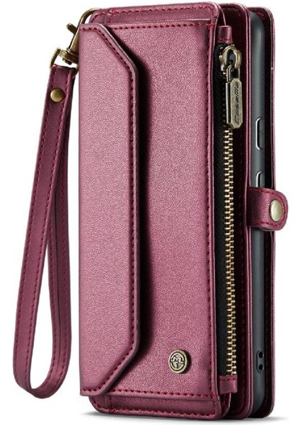 Google Piksel 9 Pro Xl Için Crossbody Durumda Rfıd Engelleme Durumda Cüzdan Fermuar (Yurt Dışından)