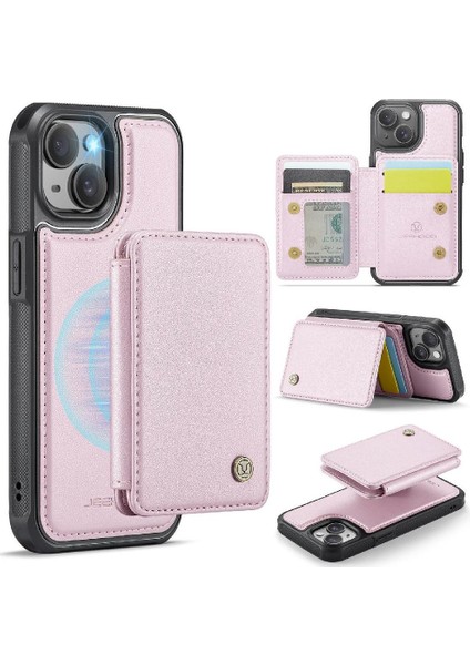 IPhone 14 Için Kılıf Artı 2 In 1 Işlevsellik Rfıd Engelleme Standı Cüzdan (Yurt Dışından)