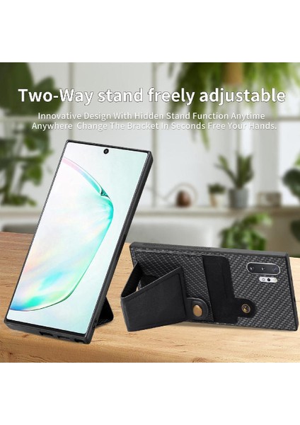 Samsung Galaxy Not 10 Için Kılıf Pro Manyetik Tasarım Braketi Kart Sahibi (Yurt Dışından)