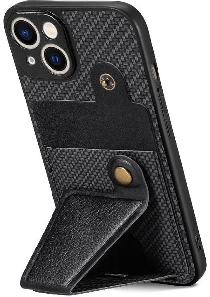 IPhone 14 Için Kılıf Standı Fonksiyonu Manyetik Tasarım Kart Sahibi Braketi (Yurt Dışından) fırsatları