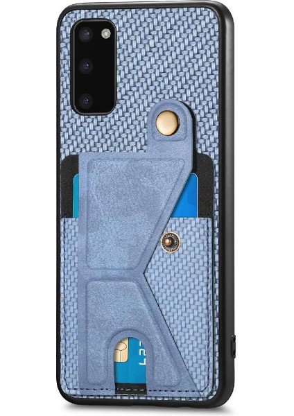 Samsung Galaxy S20 Braket Manyetik Tasarım Standı Fonksiyonu Için Kılıf (Yurt Dışından) modelleri
