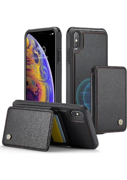 IPhone Xs Max Manyetik 2 1 Işlevsellik Rfıd Engelleme Için Kılıf (Yurt Dışından) modelleri